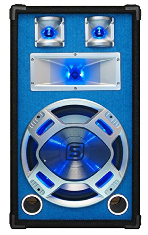 Skytronic Style Box Lautsprecher blau